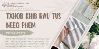 Txhob Khib Rau Tus Neeg Phem – 18/5/2025