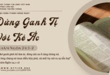 Đừng Ganh Tị Với Kẻ Ác – 18/5/2025
