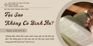 Tại Sao Không Có Bình An? – 26/5/2025