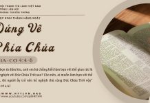 Đứng Về Phía Chúa – 27/5/2025