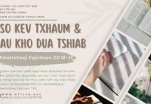 Tso Kev Txhaum & Tau Kho Dua Tshiab – 3/5/2025
