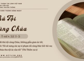 Thú Tội Cùng Chúa – 6/5/2025