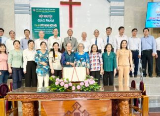 Tiền Giang: Hiệp nguyện Giáo phẩm tháng 5/2025