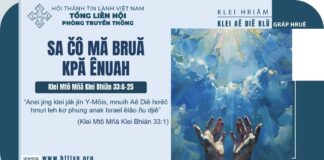 Sa Čô Mă Bruă Kpă Ênuah – 13/5/2025