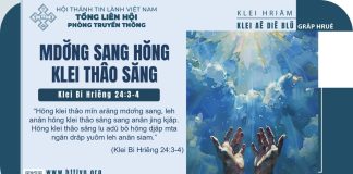 Mdơ̆ng Sang Hŏng Klei Thâo Săng – 25/5/2025