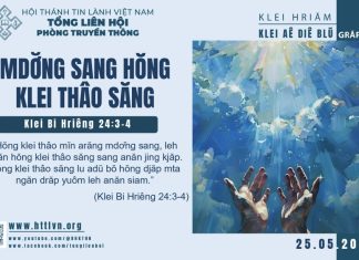 Mdơ̆ng Sang Hŏng Klei Thâo Săng – 25/5/2025