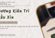 Gương Kiên Trì Cầu Xin – 1/6/2025