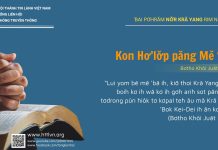 Kon Hơ’lơ̆p păng Mĕ ‘Bă – 15/6/2025