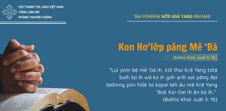 Kon Hơ’lơ̆p păng Mĕ ‘Bă – 15/6/2025