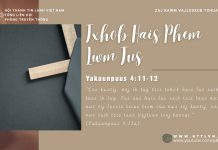 Txhob Hais Phem Lwm Tus – 18/6/2025