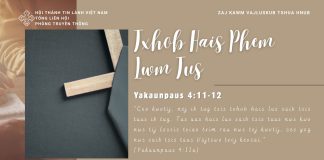 Txhob Hais Phem Lwm Tus – 18/6/2025