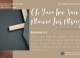Ob Yam Kev Xaiv Ntawm Tus Ntseeg – 23/6/2025