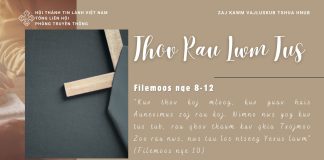 Thov Rau Lwm Tus – 30/6/2025
