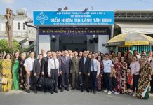 Đồng Nai: Lễ Công bố Thành lập Điểm Nhóm Tin Lành Tân Bình