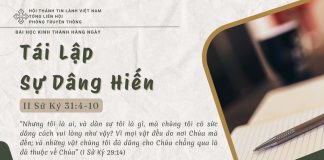 Tái Lập Sự Dâng Hiến – 14/6/2025