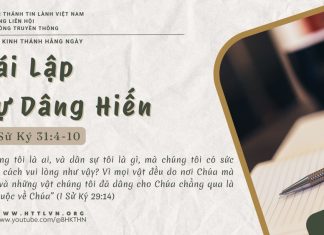 Tái Lập Sự Dâng Hiến – 14/6/2025