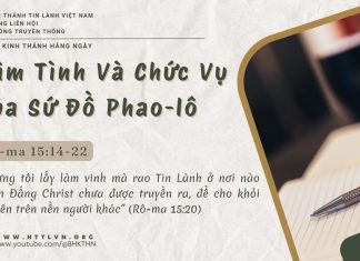 Tâm Tình Và Chức Vụ Của Sứ Đồ Phao-lô – 17/6/2025