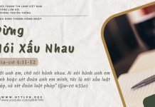 Đừng Nói Xấu Nhau – 18/6/2025