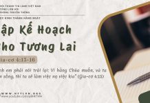 Lập Kế Hoạch Cho Tương Lai – 19/6/2025