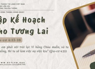 Lập Kế Hoạch Cho Tương Lai – 19/6/2025
