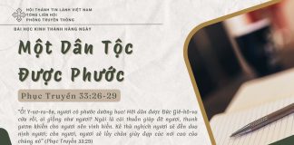 Một Dân Tộc Được Phước – 20/6/2025