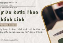 Tự Do Bước Theo Thánh Linh – 25/6/2025