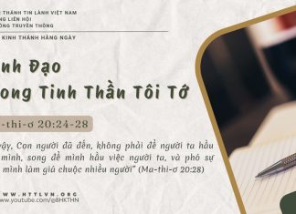 Lãnh Đạo Trong Tinh Thần Tôi Tớ – 26/6/2025