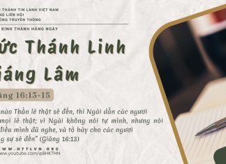 Đức Thánh Linh Giáng Lâm – 8/6/2025