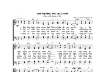 Bài hát: THỜ PHƯỢNG ĐỨC CHÚA TRỜI