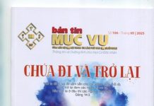 BẢN TIN MỤC VỤ SỐ 106: CHÚA ĐI VÀ TRỞ LẠI