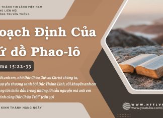 Hoạch Định Của Sứ đồ Phao-lô – 11/7/2025