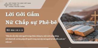 Lời Gởi Gắm Nữ Chấp sự Phê-bê – 12/7/2025