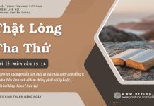 Thật Lòng Tha Thứ – 30/7/2025