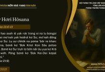Nơ̆r Hơri Hôsana – 24/7/2025