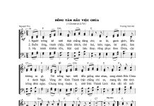 Bài hát: ĐỒNG TÂM HẦU VIỆC CHÚA