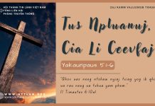 Tus Npluanuj, Cia Li Ceevfaj! – 15/7/2025
