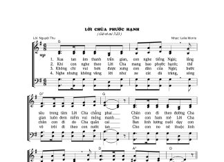 Bài hát: LỜI CHÚA PHƯỚC HẠNH