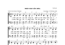 Bài hát truyền giảng: NHÂN GIAN CẦN CHÚA