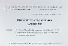 UB.Thanh Thiếu Nhi: Thông Tin Nhà Trọ Sinh Viên Năm Học 2025