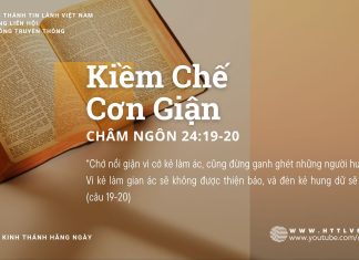 Kiềm Chế Cơn Giận – 10/8/2025