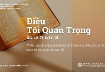 Điều Tối Quan Trọng – 12/8/2025