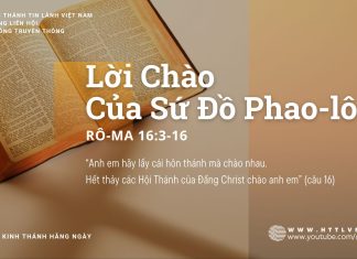 Lời Chào Của Sứ Đồ Phao-lô – 13/8/2025