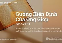 Gương Kiên Định Của Ông Gióp – 19/8/2025