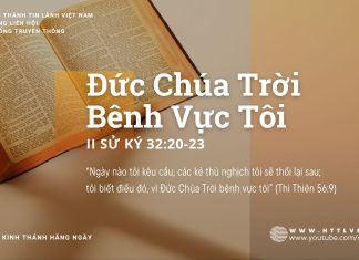 Đức Chúa Trời Bênh Vực Tôi – 23/8/2025