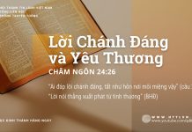 Lời Chánh Đáng và Yêu Thương – 31/8/2025