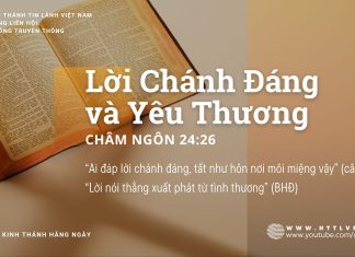 Lời Chánh Đáng và Yêu Thương – 31/8/2025