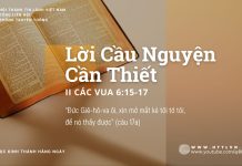 Lời Cầu Nguyện Cần Thiết – 8/8/2025