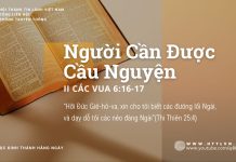 Người Cần Được Cầu Nguyện – 9/8/2025
