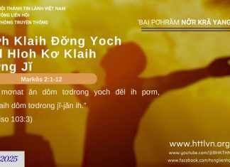 Gơh Klaih Đơ̆ng Yoch Kăl Hloh Kơ Klaih Đơ̆ng Jĭ – 3/8/2025