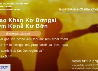 Krao Khan Kơ Bơngai Pơm Kơnê̆ Kơ Bơ̆n – 5/8/2025